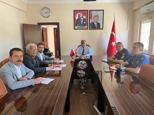 Sayın Kaymakamımız Emir Osman Bulgurlu Başkanlığında İlçe Sınav Güvenliği Kurulu Toplantısı Yapıldı