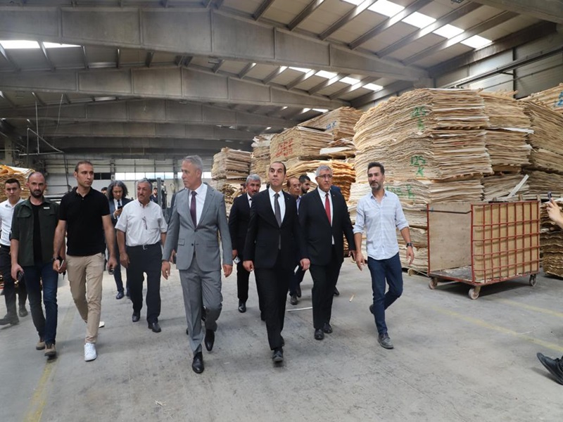 Sayın Valimiz Mustafa Fırat Taşolar Çerkeş Organize Sanayi Bölgesini Ziyaret Etti